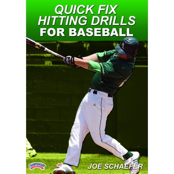 DVD Championship Productions – Joe Schaefer: Ejercicios Rápidos para Mejorar el Bateo en Béisbol