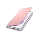 thumbnail image 2 of Funda LED tipo cartera para Samsung Galaxy S21+, versión estadounidense, rosa, 2 of 4