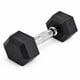 thumbnail image 1 of Mancuerna Profesional Hexagonal 5kg caucho  acero Fitness, 1 of 7