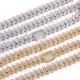 thumbnail image 5 of Cadena Cubana Grande con Brillo Extra para Hombre, Sólida y Gruesa, Estilo Hip Hop Miami, Cadena Cubana, Ancho 15 Mm, Collar de Eslabones Cubanos para Hombre, 16-24 Pulgadas - Caja de Regalo Incluida, 5 of 9