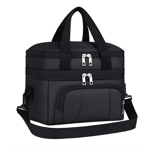 Loncheras Belug Escolare Impermeable 10lgran Capacidad Y Bandolera negraq