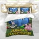 thumbnail image 5 of Juego de Funda de Edredón Jungle Junction Temático 3 Piezas 90x190 cm, 5 of 6