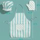 thumbnail image 2 of Set de Delantal y Accesorios WoodenEdu 3 Piezas para Niños - Cocina y Repostería, 2 of 7