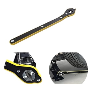 Genérica - Llave Rachet Chicharra Para Gata Hidráulica, Jack - Negro