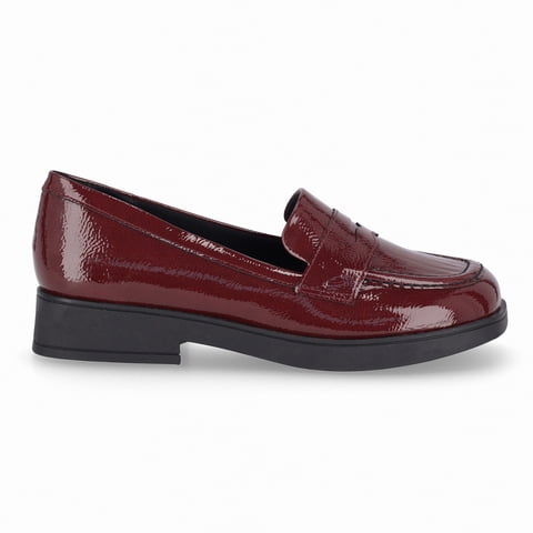 Mocasin Mujer Burdeo Francisca Piccadilly