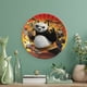 thumbnail image 5 of Franquicia de Kung Fu Panda Plato decorativo de porcelana fina (bone china), plato decorativo de cerámica para hogar, oficina, soporte de pared, platos decorativos para dormitorio - 6 pulgadas (15 cm), 5 of 6