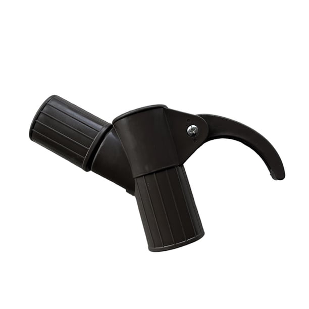Accesorio para Sombrilla de Patio Reemplazo Soporte Montaje Abrazadera Manija Curva Función Fácil Instalación Material Pp Adecuado para Picnic Playa Asa fija de elevación