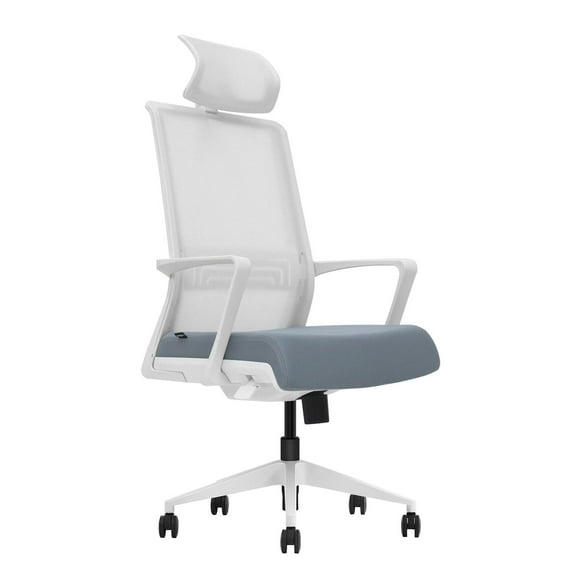 Silla Escritorio Oficina Krone Ergonomica Eros blanco