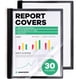 thumbnail image 1 of Juego Report Covers et 30 De 8 5 X 11 Pulgadas Con Cierres De 3 Puntas, 1 of 7