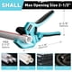 thumbnail image 2 of El cortatubos SHALL PVC corta hasta 2,5 pulgadas para PVC, PPR, PE, PEX, 2 of 7