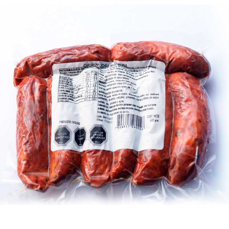 Chorizo Parrillero 8 Un 360 gr Doña Marcelina