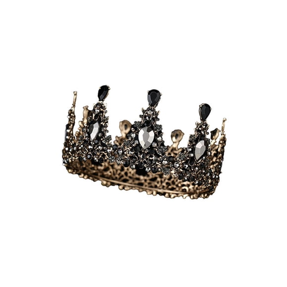 Aleación De Corona Nupcial De Diamantes De Imitación Para Accesorios De Fotografía Cosplay Aniversarios