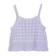 thumbnail image 2 of Polera Niña Tejida Sin Mangas Lila Pillin, 2 of 3