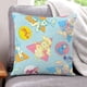 thumbnail image 1 of La Vida Moderna de Rocko Fundas de almohada de terciopelo con tema, regalos de funda de almohada, decoración para el hogar, cojín de lanzar, regalo de cumpleaños para fans y parejas.56*56cm., 1 of 6