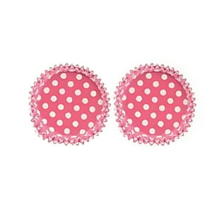Genérico - Moldes Cupcakes Papel Punto Rosa 48Un Cotillon Celebracion