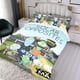 thumbnail image 3 of Opuestos Solares Conjunto de sábanas temático, trío de piezas, cómodo y amigable con la piel, diseño único, regalo de decoración para el hogar para familiares, amigos y fans, 90 cm * 190 cm, 3 of 6