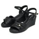 thumbnail image 2 of Sandalia Mujer Anabela Alice Negro 759 Piccadilly, 2 of 3