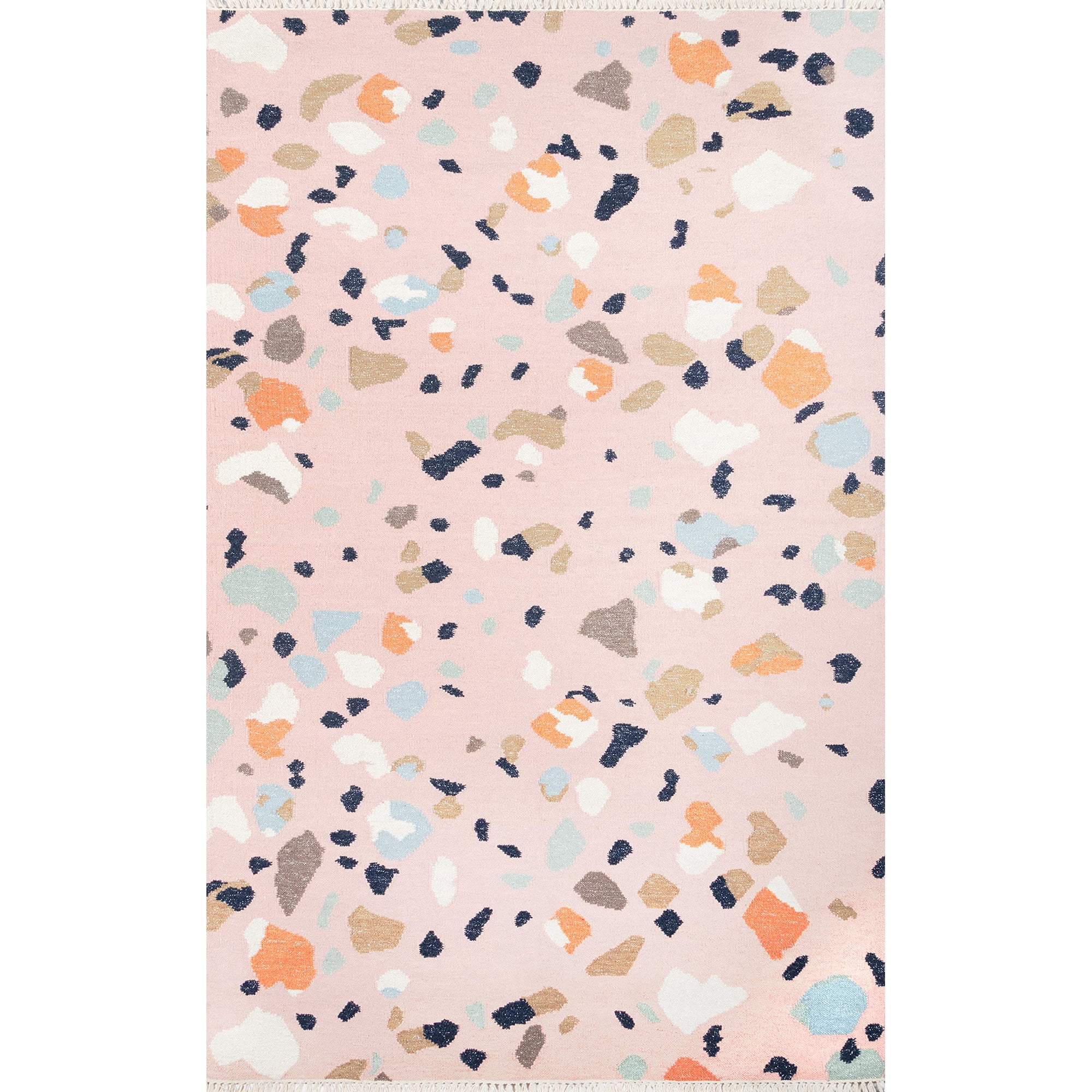 Alfombra Novogratz De Momeni Jem Terri, Color Rosa, 60 Cm X 90 Cm