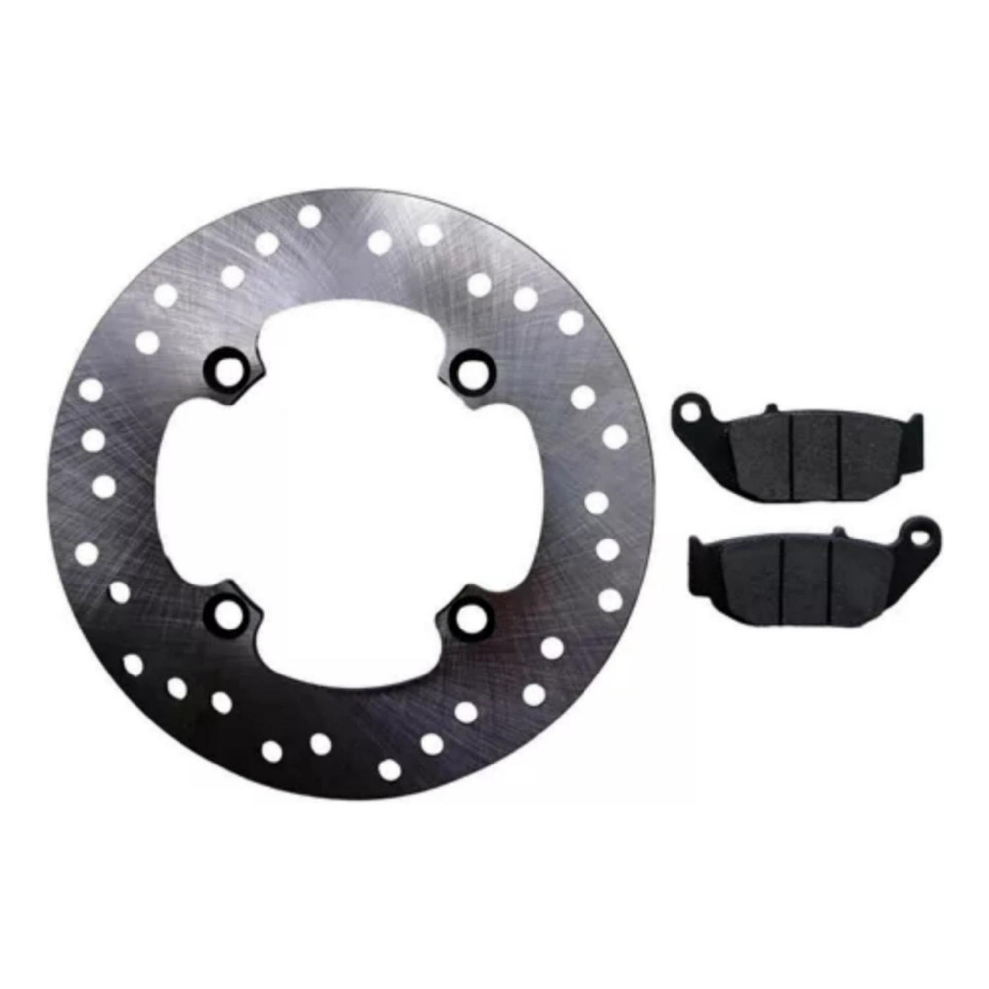 Genérico - Disco Freno Trasero + Pastillas Freno Moto Honda Invicta 150