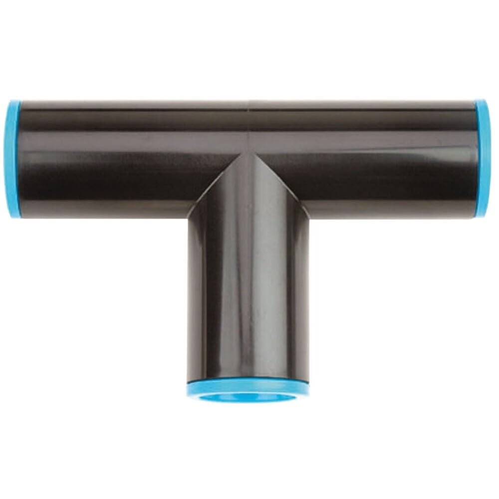 Compression Tee Raindrip De 18 Mm De Diámetro Exterior Para Sistema De Riego Por Goteo