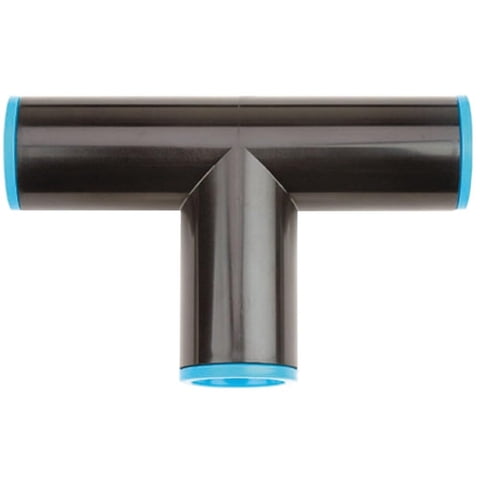 Compression Tee Raindrip De 18 Mm De Diámetro Exterior Para Sistema De Riego Por Goteo