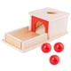 thumbnail image 3 of Caja De Monedas Para Bebés Montessori Material De Aprendizaje Preescolar Juguetes Regalos 3 Bolas, 3 of 5