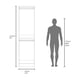 thumbnail image 2 of Dover Closet, 2 Shelves, White, 2 of 3