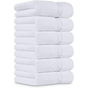 Toallas De Mano Utopia Towels Premium, 100% Algodón, 600 G/M², Paquete De 6