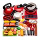 thumbnail image 1 of Set De Cocina De Juguete 61pcs Niños Juego De Mini Chef Rojo Rojo, 1 of 9