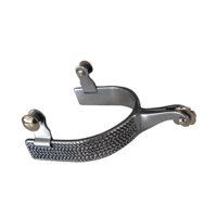 Magideal - 2 Espuelas De Montar A Caballo Occidentales Para Hombres Y Mujeres, Espuelas De Vaquero De Primera Calidad Con Engranaje Giratorio Para Equipos De