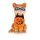 thumbnail image 4 of Decoración De Gato De Halloween, Artesanía De Resina Para Salpicadero De Coche, Estante De Sala De Estar, Gato De Calabaza, 4 of 5