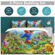 thumbnail image 5 of Super Mario 3-Piece Comforter Set for Bedroom Super Mario Bedding Set for Kids Adults Soft Microfiber Duvet Cover Set with Zipper Closure, 5 of 5