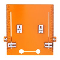 Ioensy - Regla Triangular De Baquelita De Ángulo Recto Para Máquina De Corte, Carpintería De Jardín, 28X30Cm