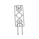 thumbnail image 5 of Enrejado Para Plantas Trepadoras En Macetas, Hierro Para Vid Vegetal, Interior Y Exterior, 5 of 5