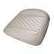 thumbnail image 1 of Asiento De Coche Trasero De Cuero De PU Universal Cubierta Inferior Cojín Cojín Material Suave Frente Gris, 1 of 5