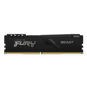 Memoria Ram Ddr4 16Gb 3600Mt/S Kingston Fury Beast Black Xmp, Cl18, Dimm, 1.35V