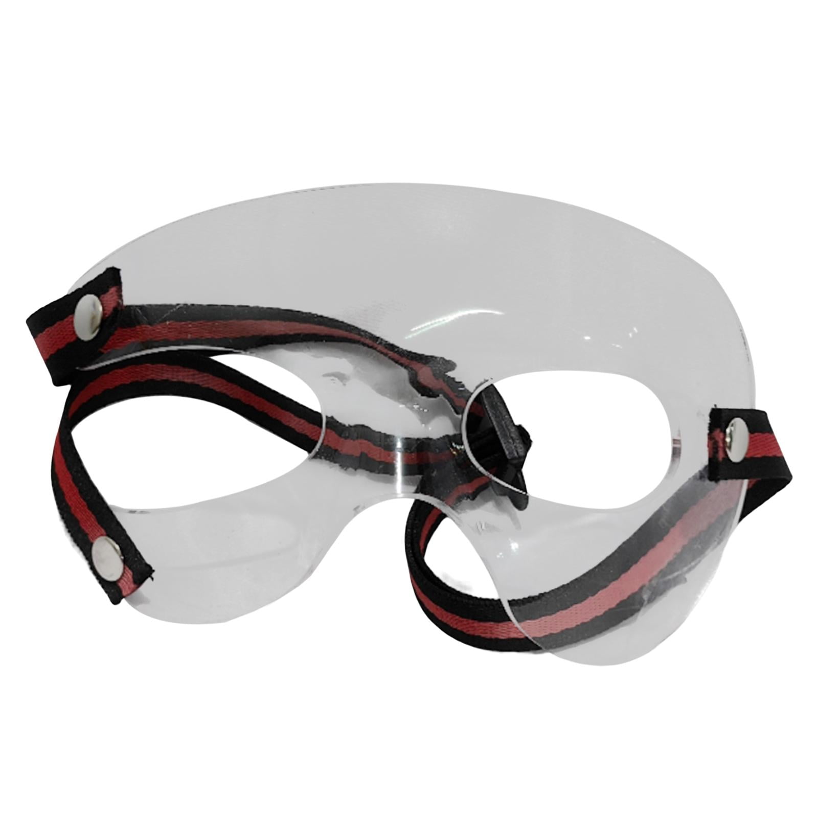 Magideal - Mascarilla Deportiva Protector Facial Gimnasio De Protección Ejercicio Baloncesto Máscara Guardia Nariz Protectores Faciales Para Niños Fútbol Lucha Media Cara