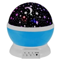 Invencible.Cl - Espantacuco Estrellas Led Azul Arrimo Mesa Noche Mesita Infantil Mx30