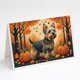 thumbnail image 1 of Paquete de 8 tarjetas de felicitación Caroline's Treasures con Silky Terrier, 1 of 3
