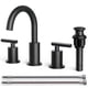 thumbnail image 1 of Grifo de baño FORIOUS de 8 pulgadas, color negro mate generalizado, 1 of 9
