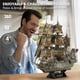 thumbnail image 5 of Puzzle 3D CubicFun LED Flying Dutchman 360 piezas para adultos, 5 of 7