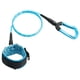 thumbnail image 5 of Cordón de apnea ajustable de material acero inoxidable con muñequera de buceo profesion Cuerda de seguridad para ejercicio subacuáticos Apnea , Azul, 5 of 5