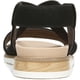thumbnail image 3 of Sandalias Dr. Scholl's Islander con tiras planas negras de microfibra, 3 of 3