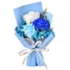 thumbnail image 5 of Ramo De Flores De Jabón Flor De Jabón Perfumada Para Acción De Gracias Aniversario Boda 20 Cm Papel Azul, 5 of 5