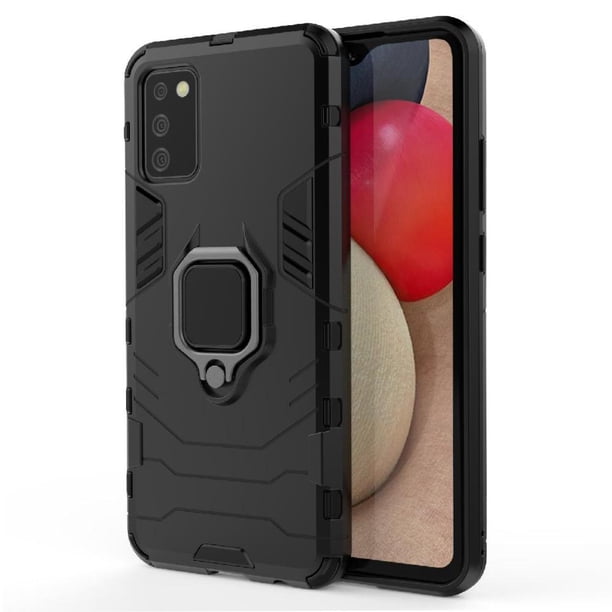 FOXDOCK Funda Antigolpes para Samsung Galaxy A02S – Protección Total con Soporte y Diseño Robusto