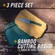 thumbnail image 4 of Set ComplEAT de Gerber Gear con cuchillo de chef y tablas de bambú, 4 of 6