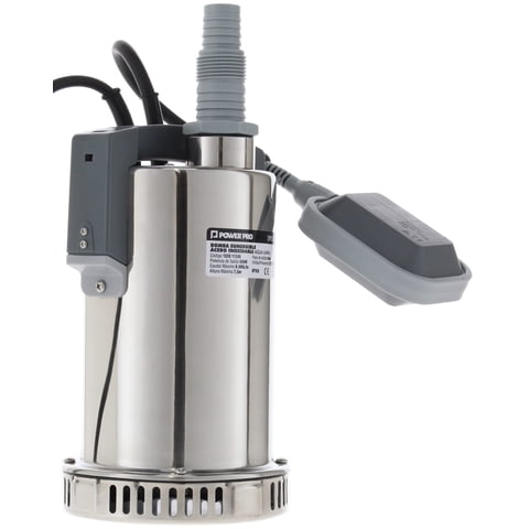 Bercatti - Bomba Sumergible Acero Inoxidable Agua Limpia 0,75 Hp Spi075