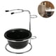 thumbnail image 1 of Juego de soporte y cuenco de afeitado de acero inoxidable, soporte para brocha de afeitar, tazón para jabón de afeitar, taza para hombres, removedor de barba, 1 of 8