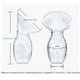 thumbnail image 2 of 100ml Silicone Manual Control Breast Pump Breast Milk Collector Fixer Neonatal Nursing Pump Baby Breastfeeding Bottle, 2 of 3