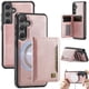 thumbnail image 1 of AutSpace Funda para Samsung Galaxy A16 4G/ 5G, Bloqueo RFID, Cuero PU, Compatible con MagSafe, Billetera Desmontable 2 en 1 con Tarjetero, Soporte, Cubierta Protectora Magnética, Rosa, 1 of 9